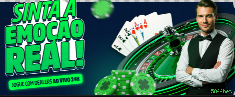 Cassino ao vivo 58ffbet dealers